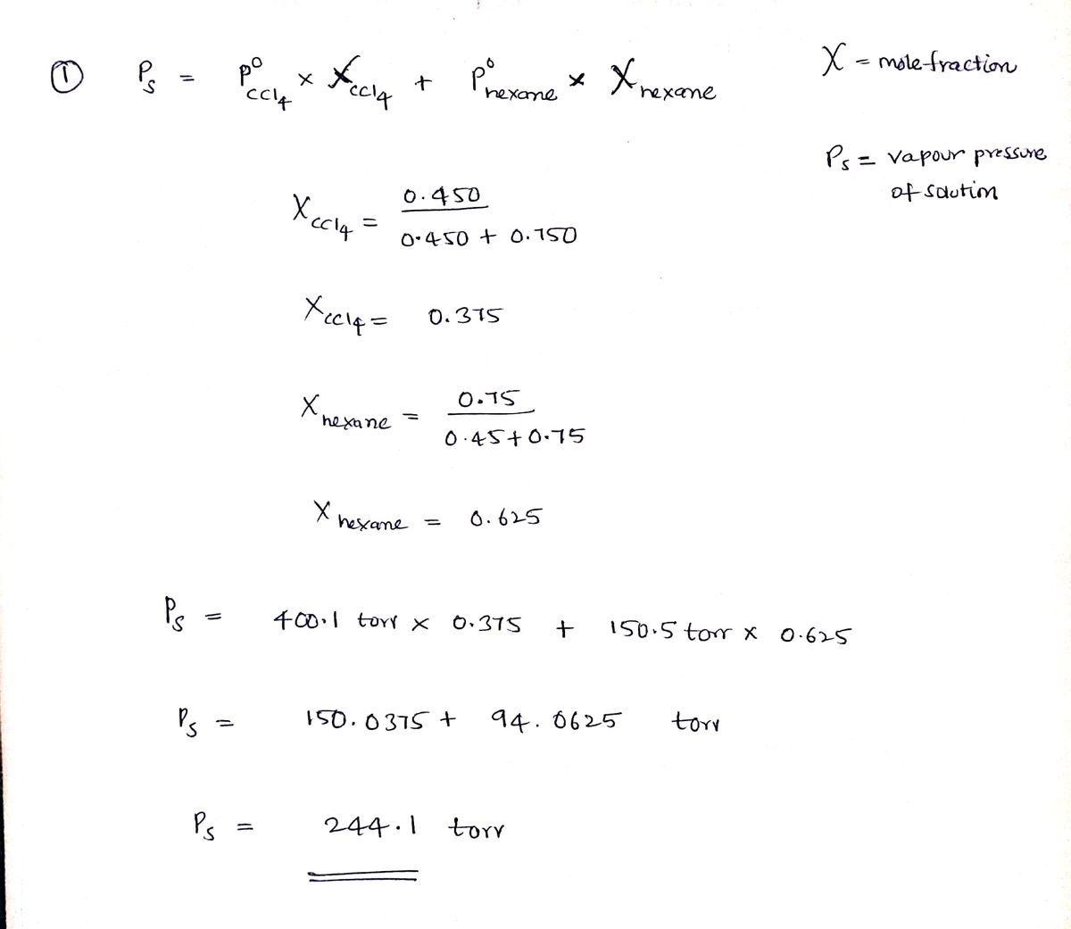 Chemistry homework question answer, step 1, image 1